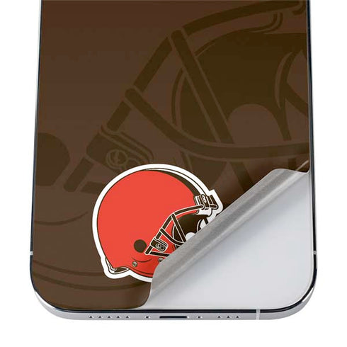 NFL Cleveland Browns Double Vision iPhone 12 Pro Skin